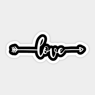 The Love Arrow Sticker